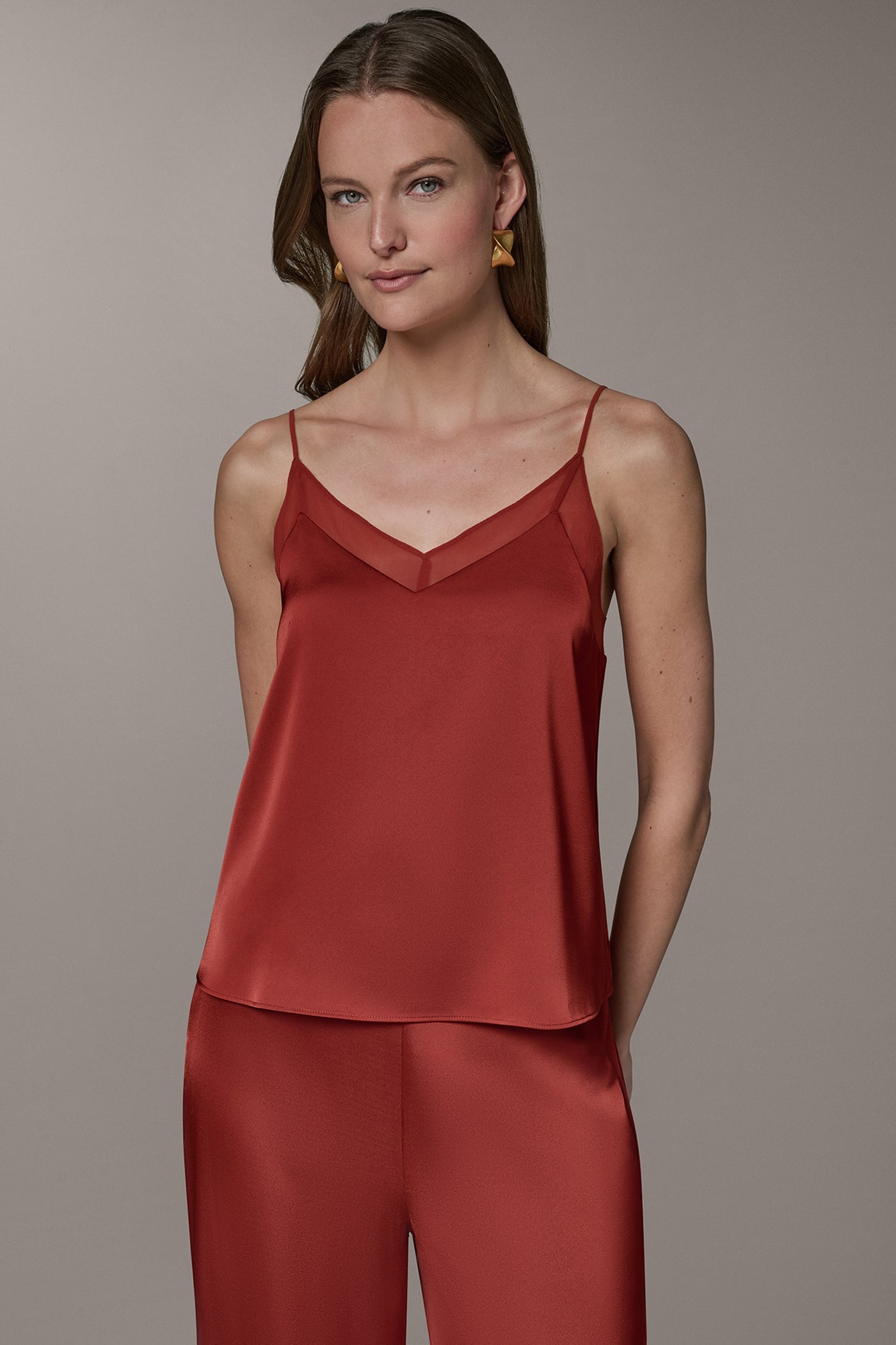 Donna Karan | SLEEVELESS V-NECK CAMI
