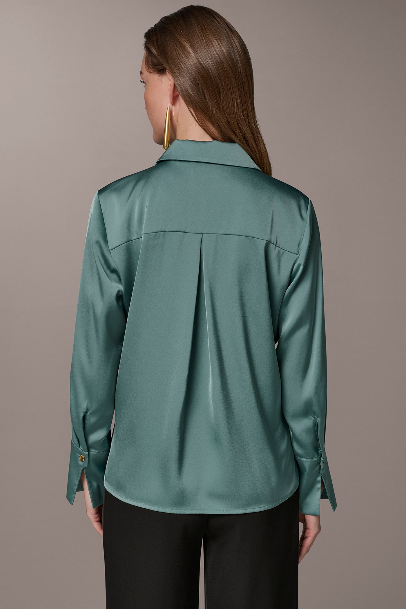 Donna Karan | SATIN BLOUSE