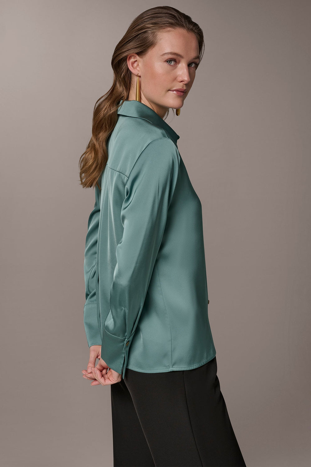 Donna Karan | SATIN BLOUSE
