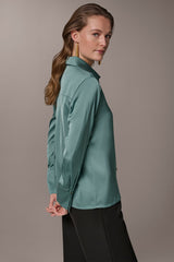 Donna Karan | SATIN BLOUSE