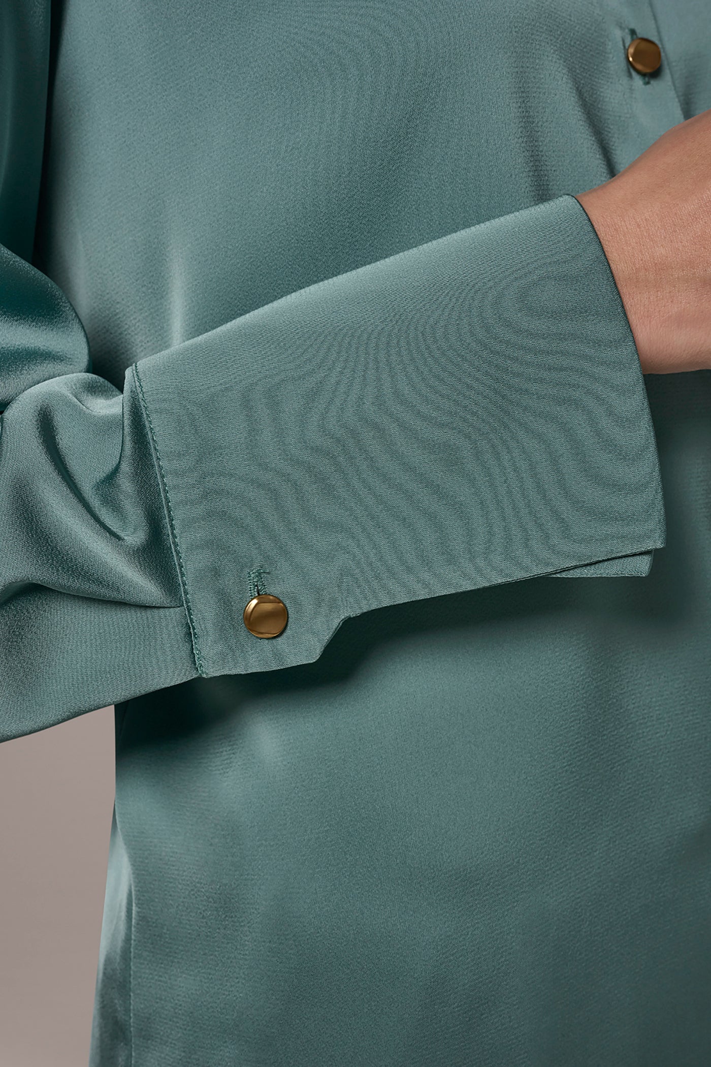 Donna Karan | SATIN BLOUSE