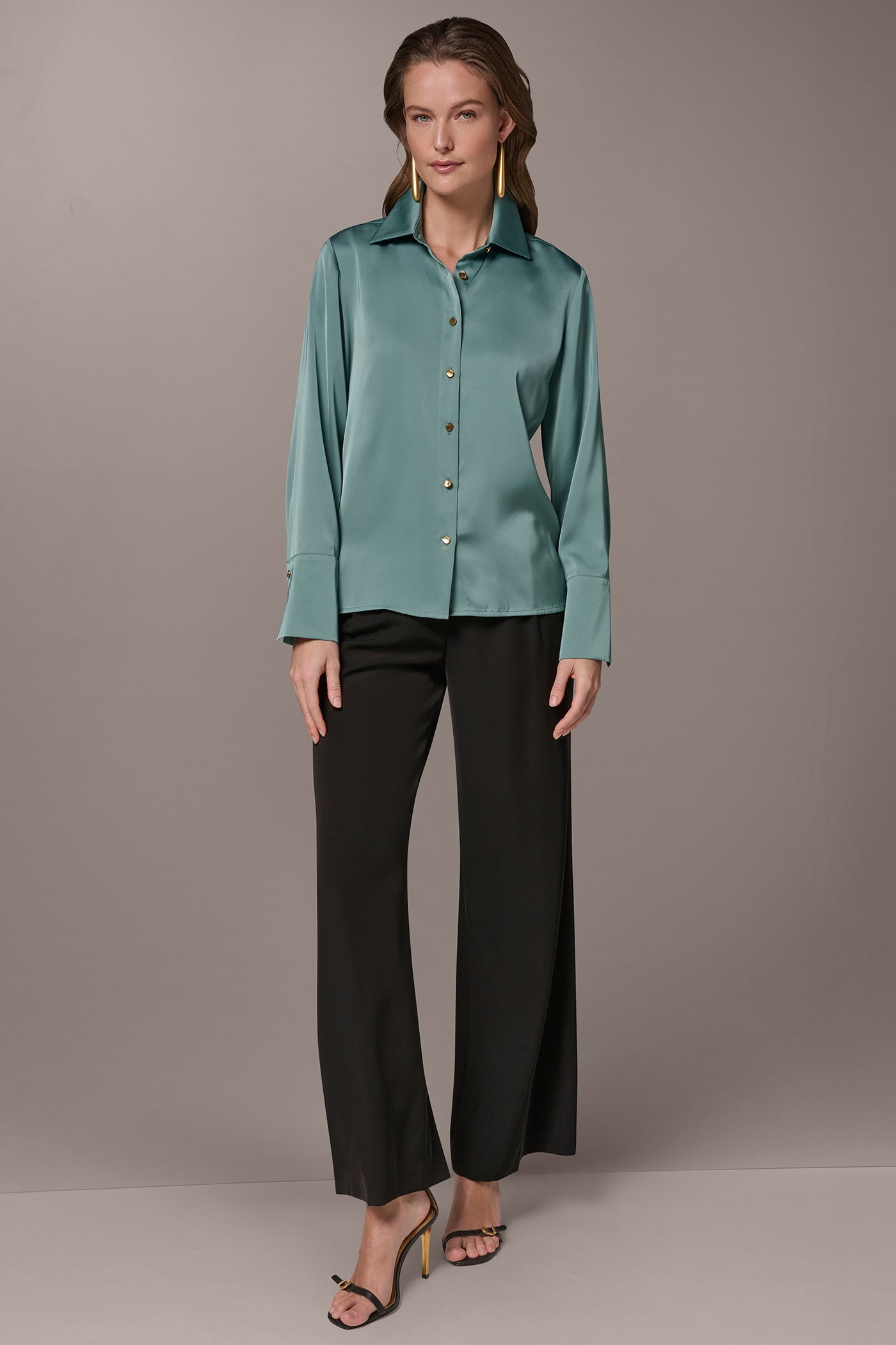 Donna Karan | SATIN BLOUSE