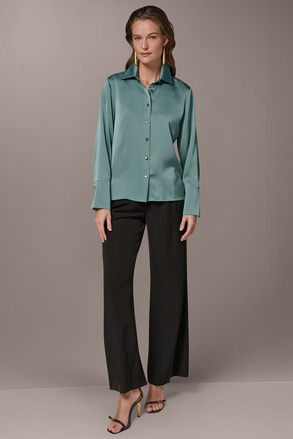 Donna Karan | SATIN BLOUSE