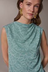 Donna Karan | JACQUARD BLOUSE