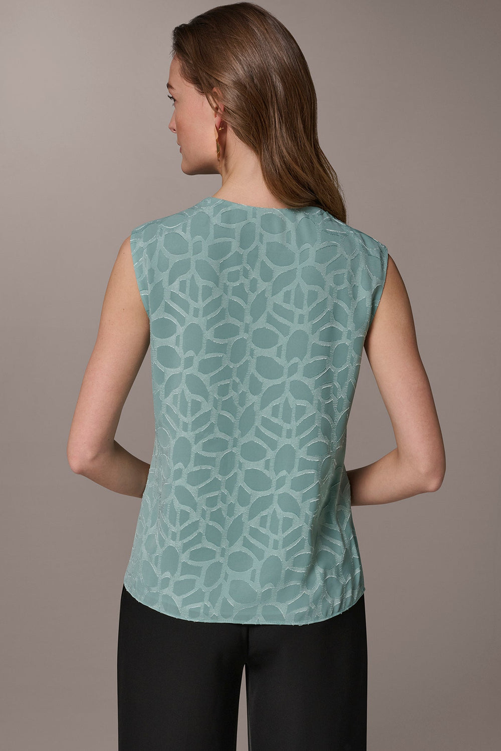 Donna Karan | JACQUARD BLOUSE