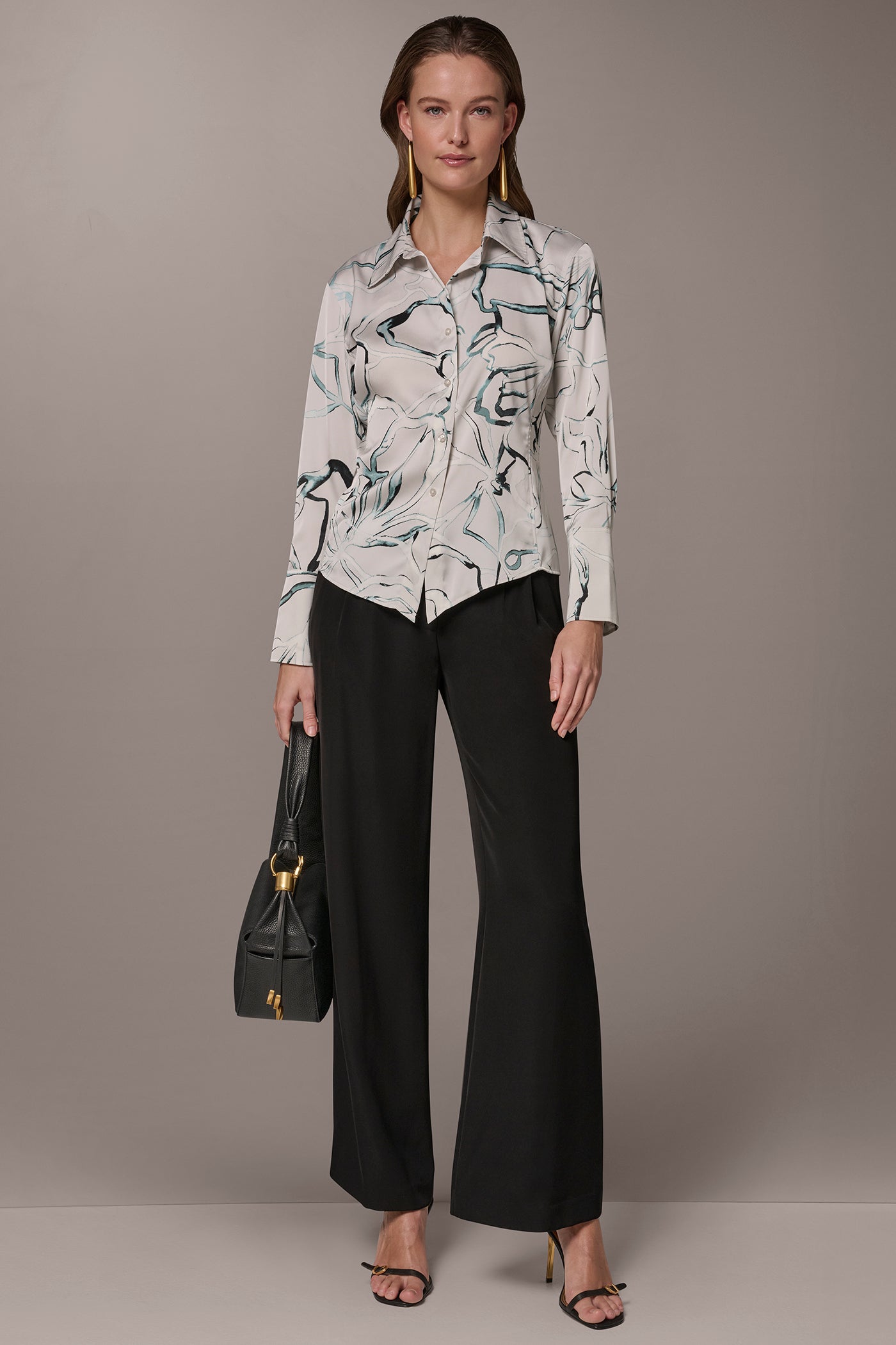 Donna Karan | PRINTED BLOUSE