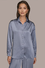 Donna Karan | SATIN SHIRT