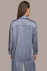Donna Karan | SATIN SHIRT