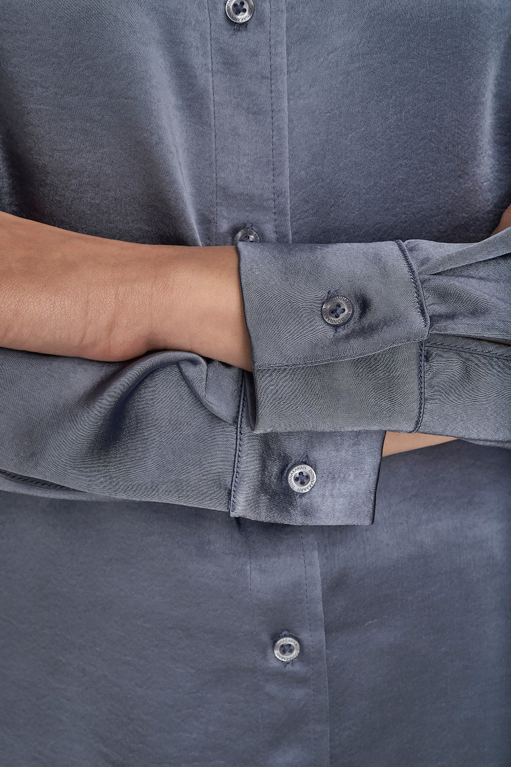 Donna Karan | SATIN SHIRT