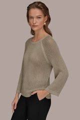 Donna Karan | BOAT NECK DOLMAN SWEATER