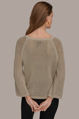 Donna Karan | BOAT NECK DOLMAN SWEATER