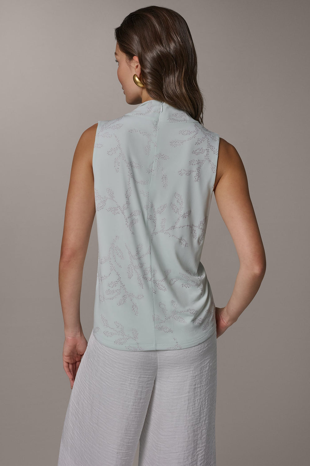 Donna Karan | DRAPE TWIST SHOULDER BLOUSE
