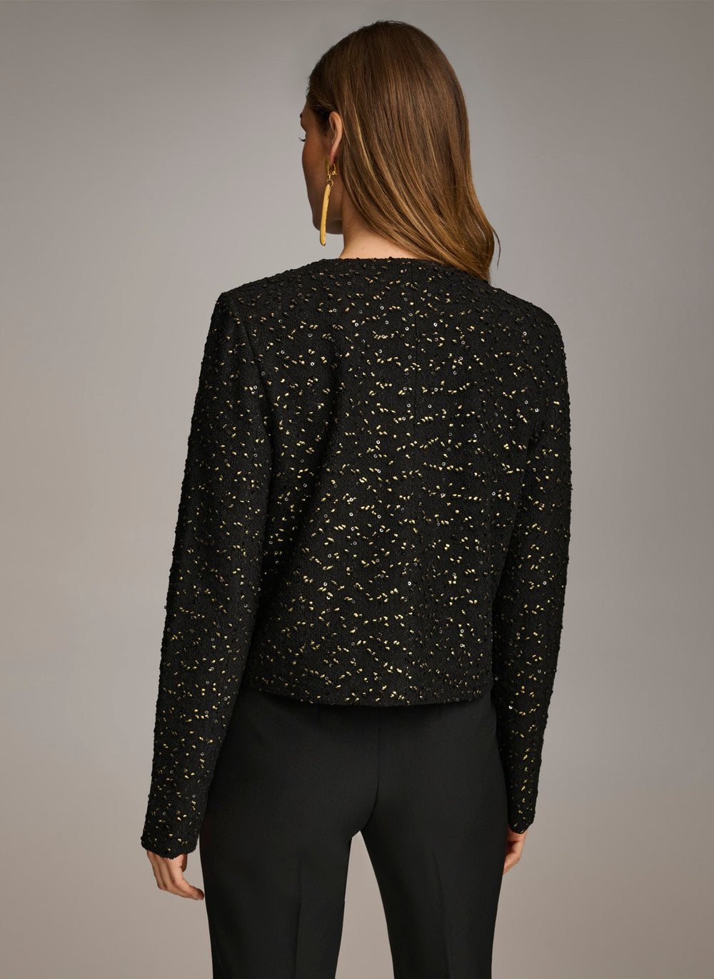 Donna Karan | FOIL POPCORN JACKET