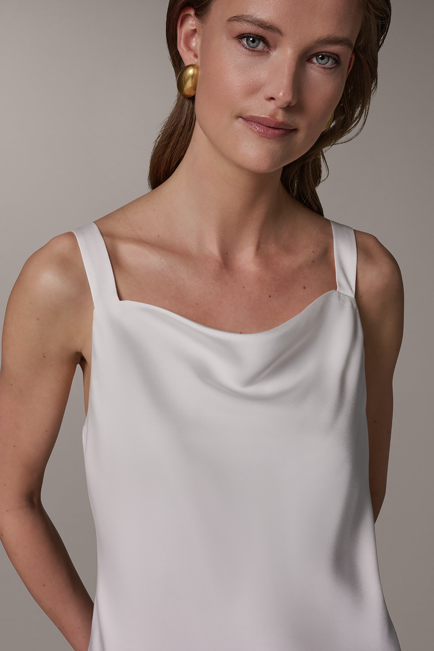 Donna Karan | SATIN BLOUSE