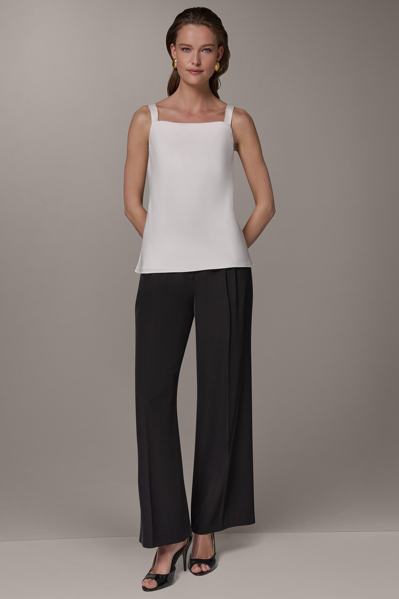 Donna Karan | SATIN BLOUSE