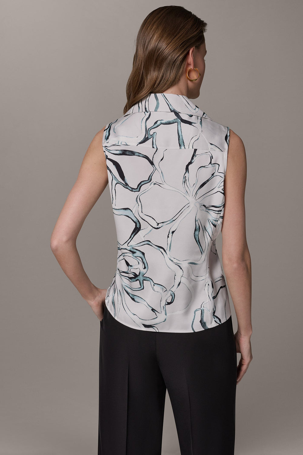 Donna Karan | PRINTED BLOUSE