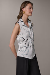 Donna Karan | PRINTED BLOUSE