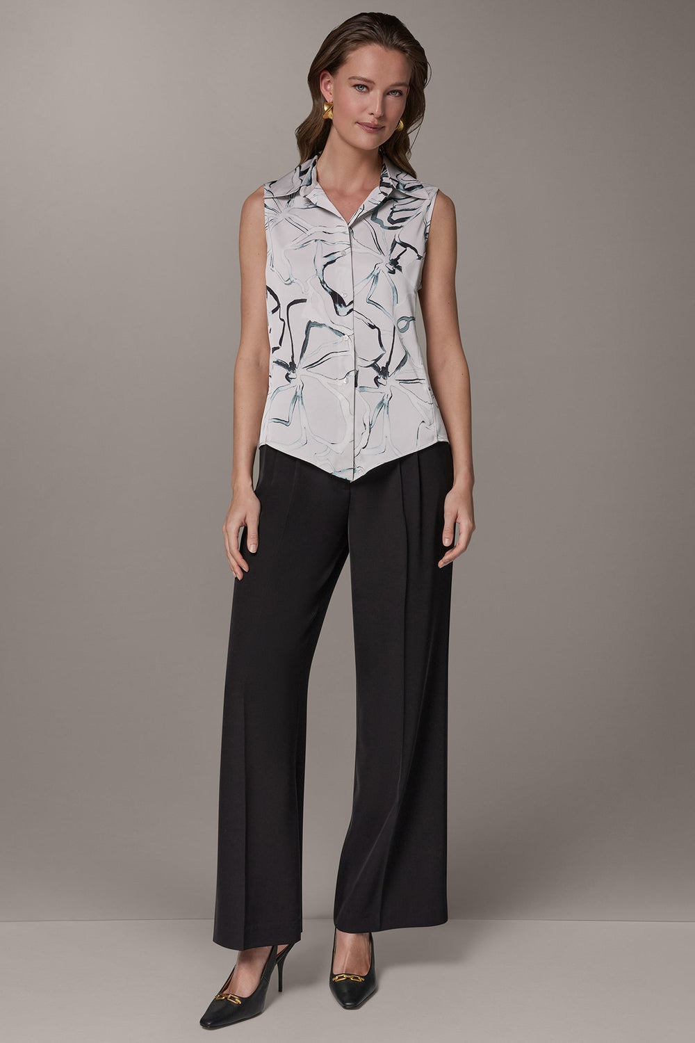Donna Karan | PRINTED BLOUSE