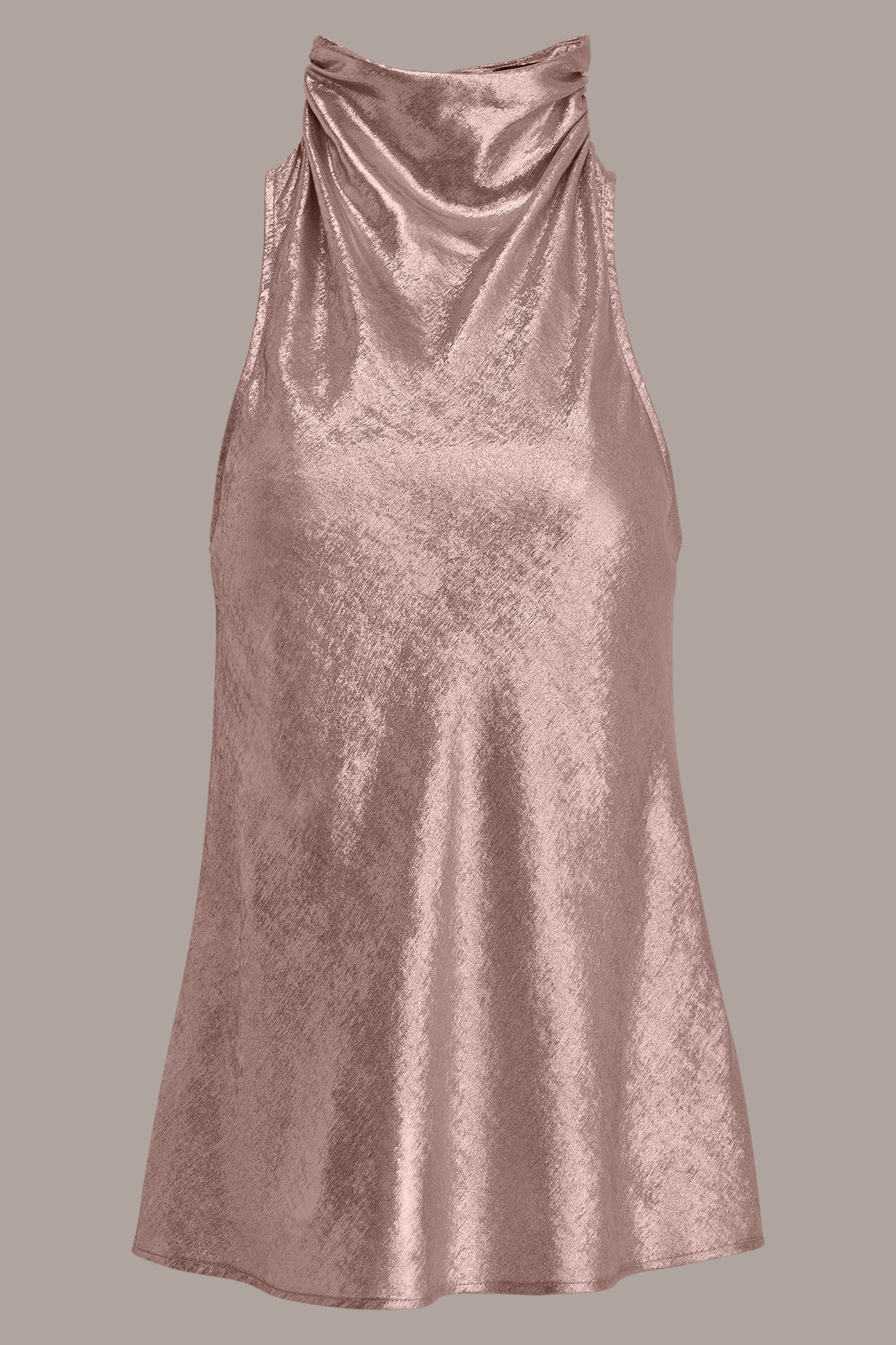 Donna Karan | HIGH COWL-NECK BLOUSE