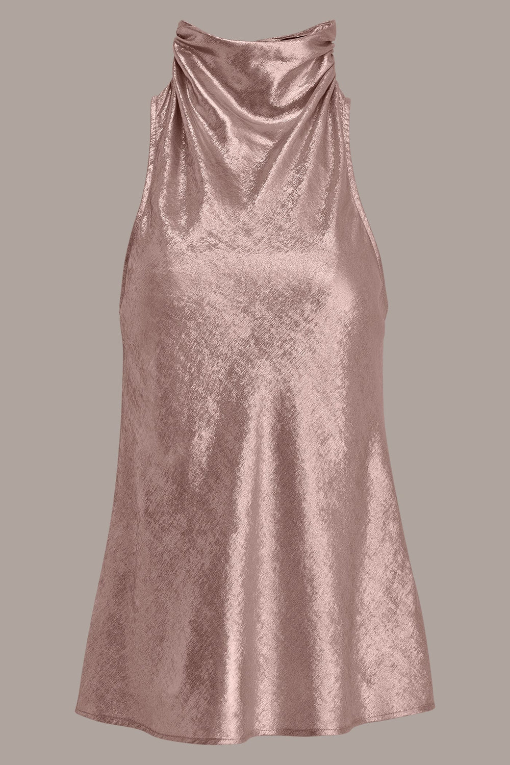 Donna Karan | HIGH COWL-NECK BLOUSE