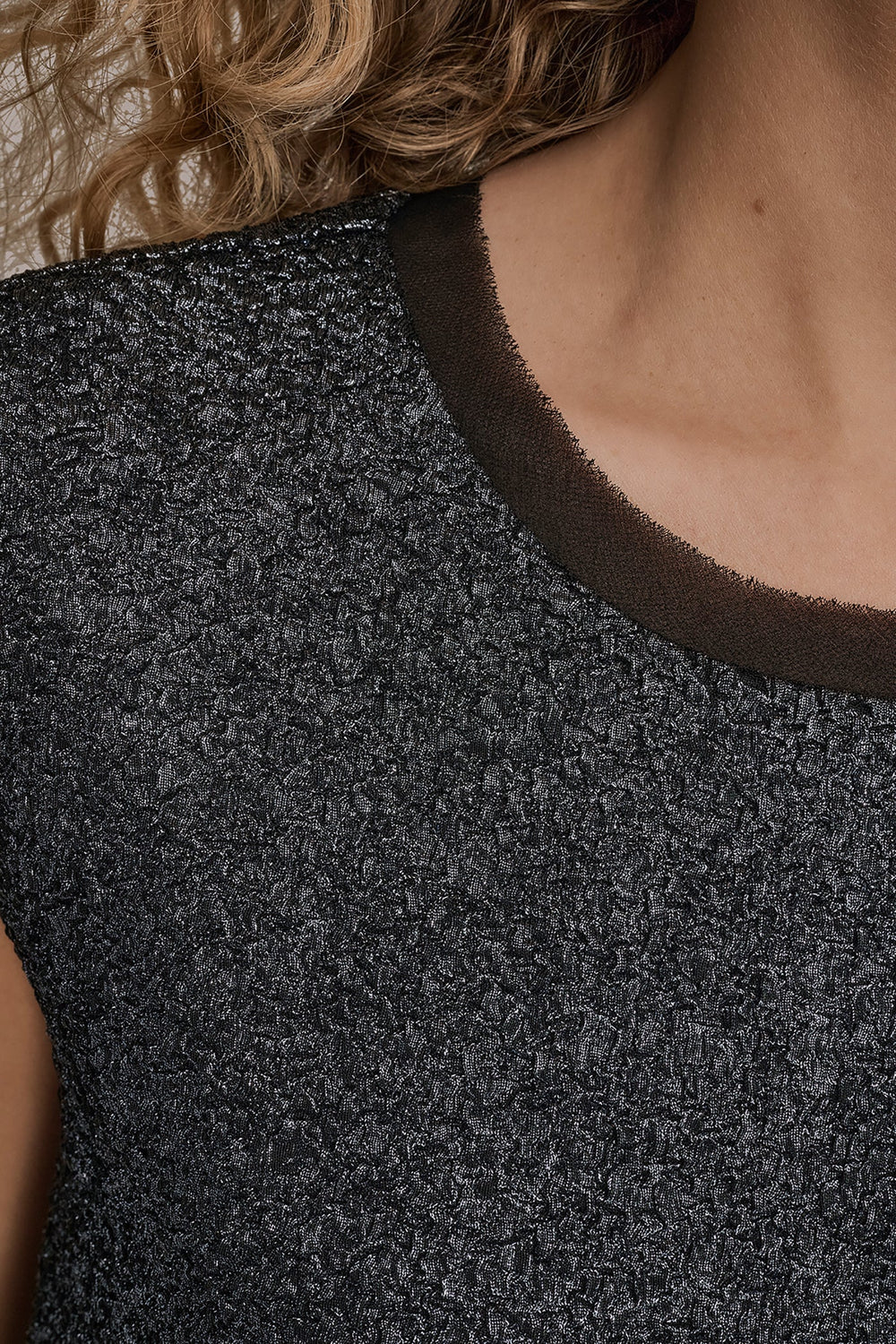 Donna Karan | CHIFFON-TRIMMED BLOUSE