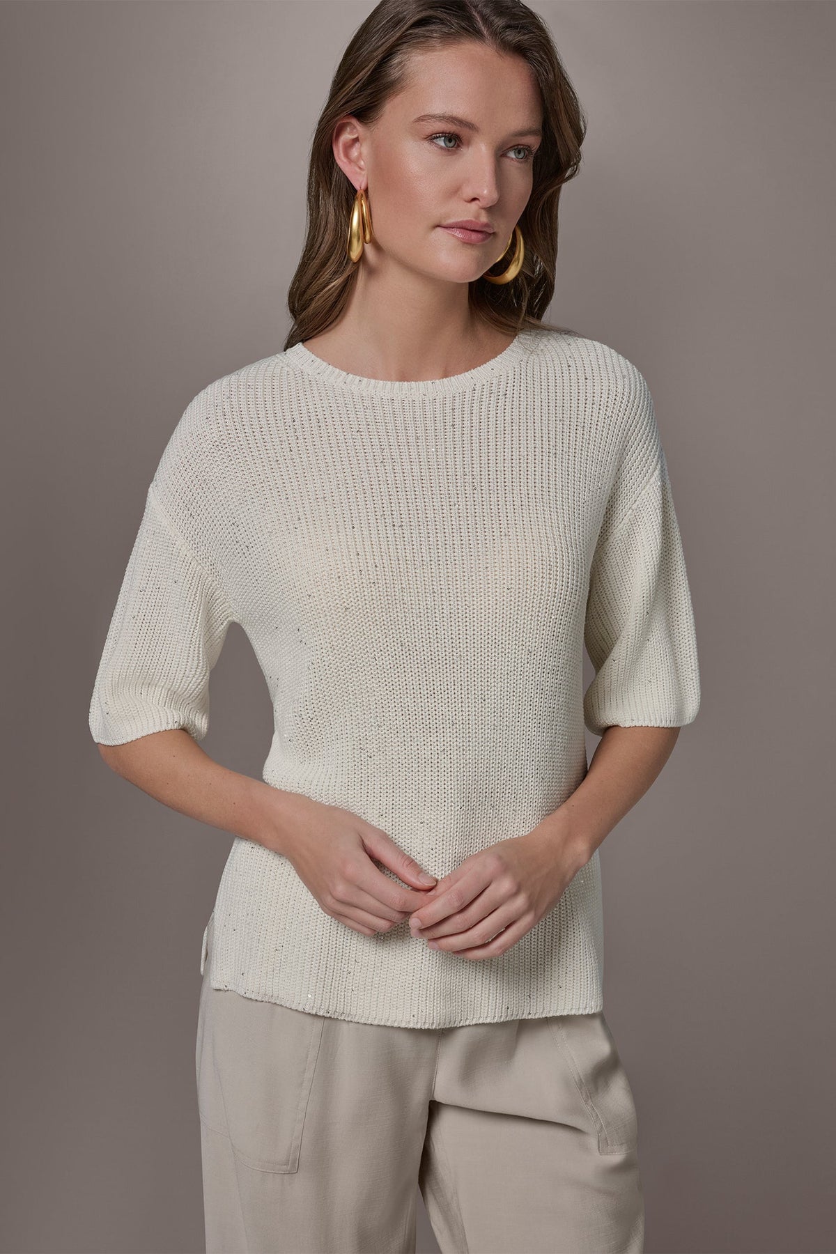 Donna Karan | SEQUIN SWEATER
