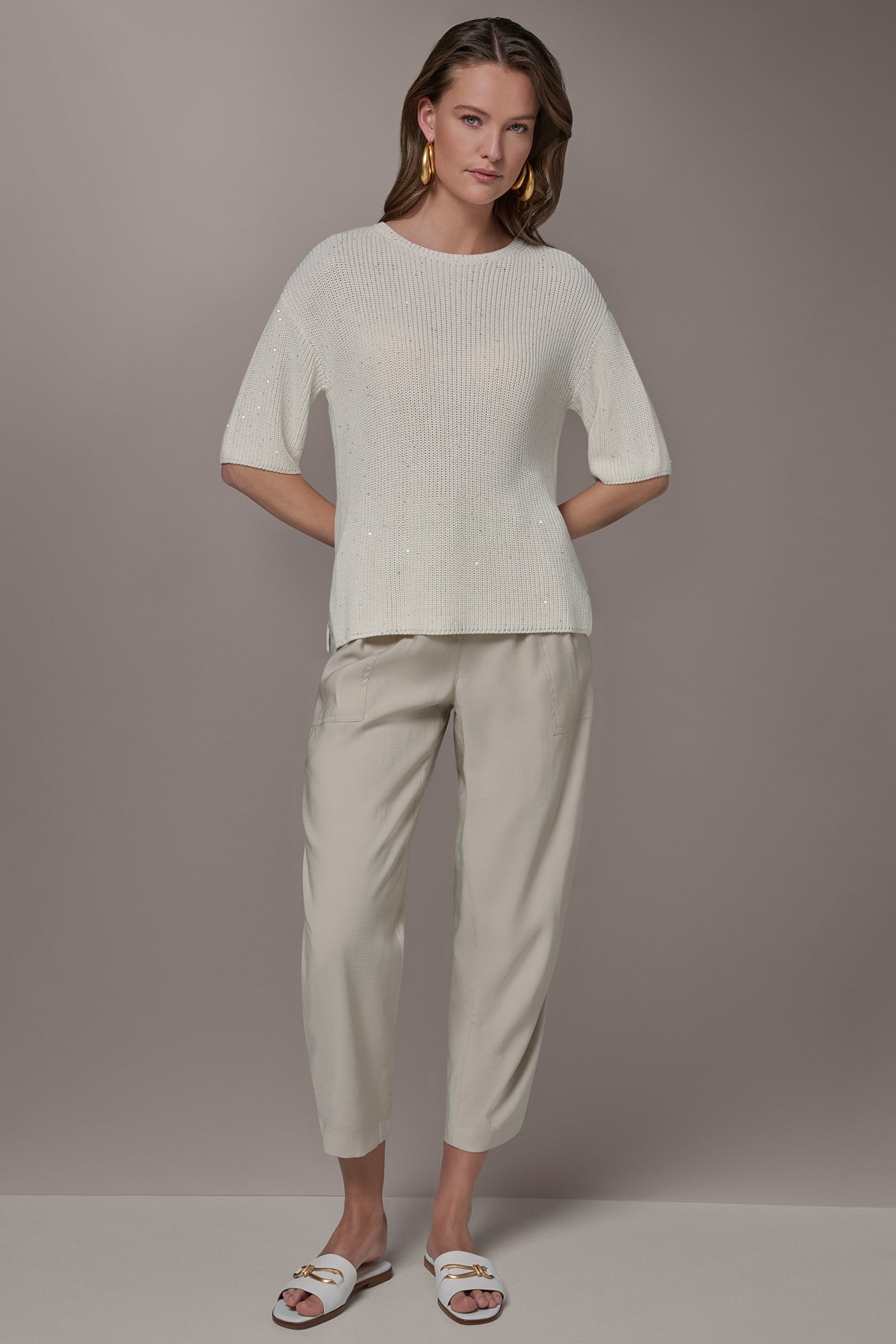 Donna Karan | SEQUIN SWEATER