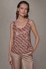 Donna Karan | SEQUIN CAMISOLE