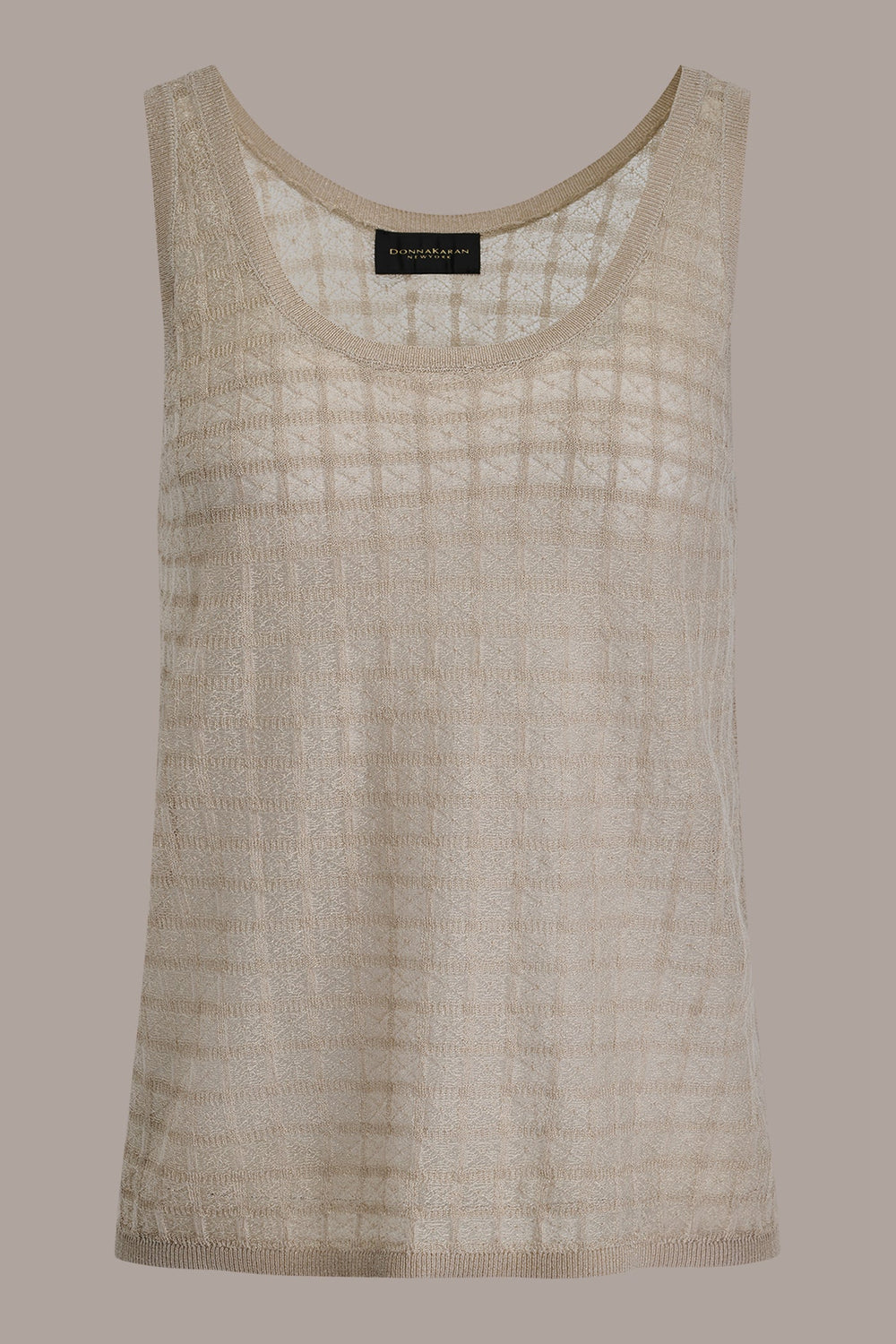 Donna Karan | GRID STITCH SHELL