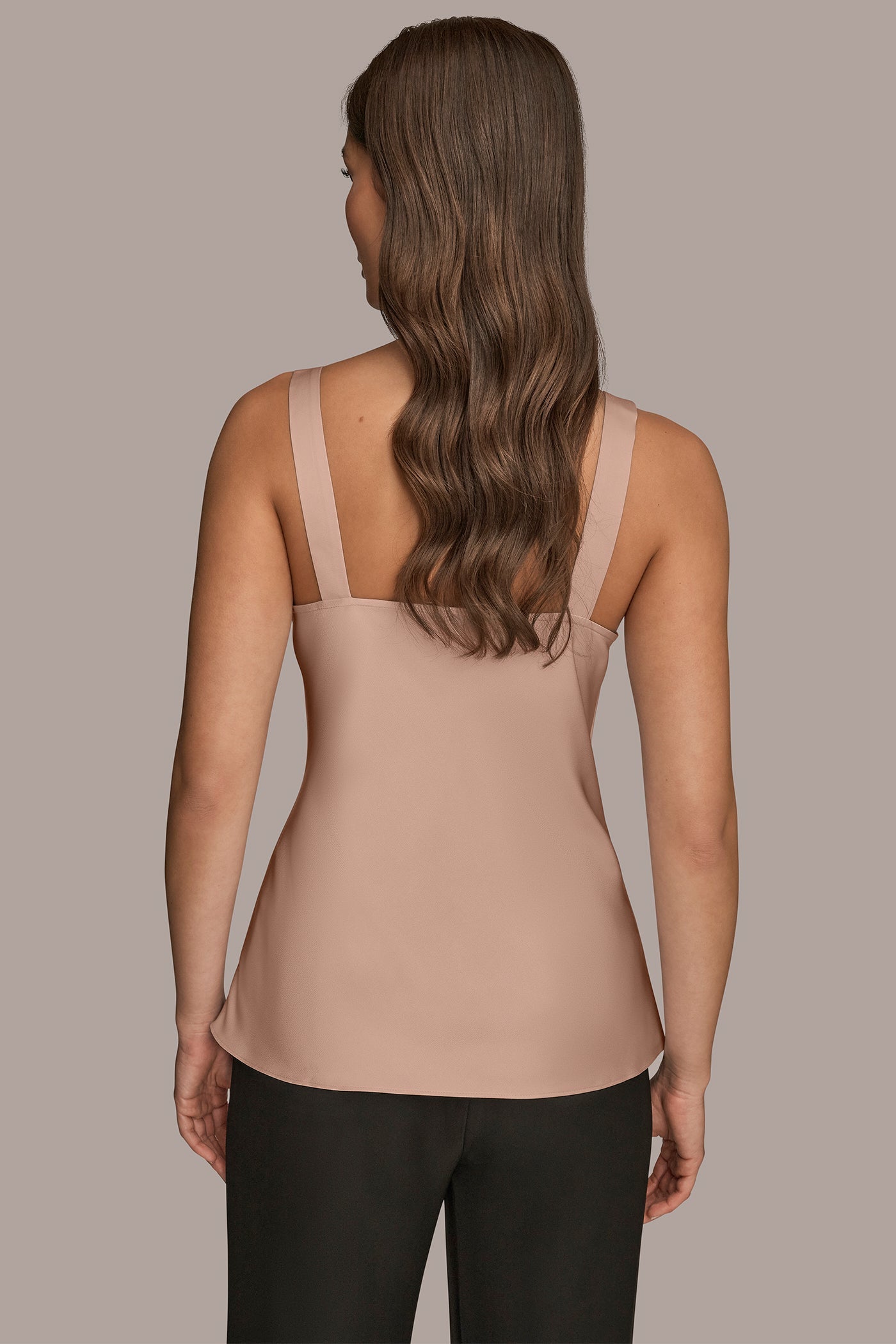 Donna Karan | SATIN COWL-NECK CAMISOLE