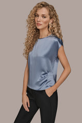 Donna Karan | CAP SLEEVE BLOUSE