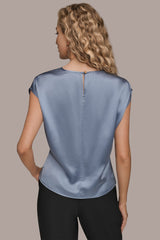 Donna Karan | CAP SLEEVE BLOUSE