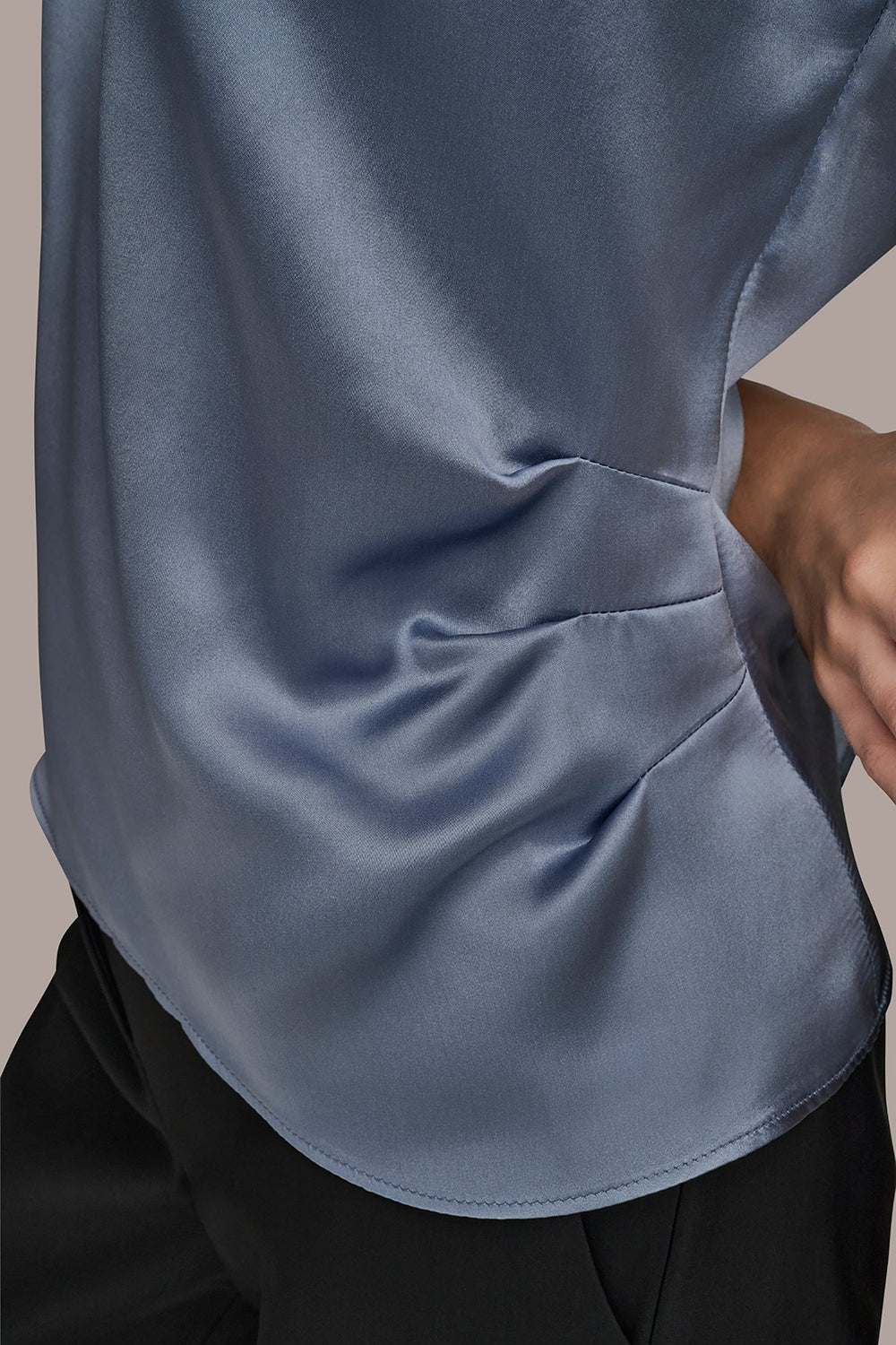 Donna Karan | CAP SLEEVE BLOUSE