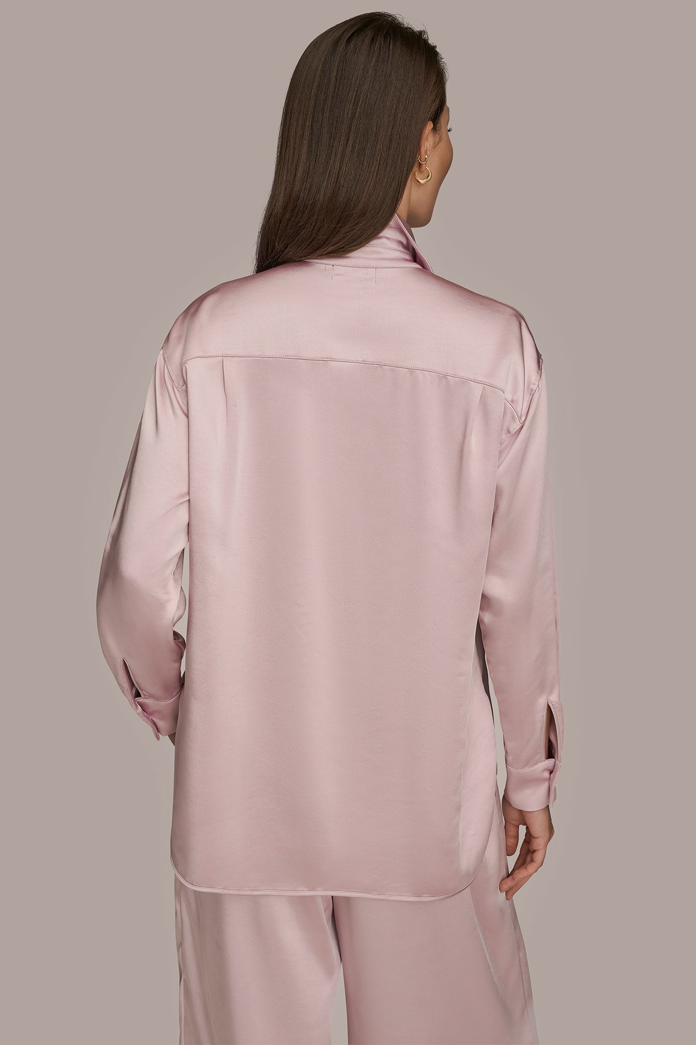 Donna Karan | SATIN SHIRT