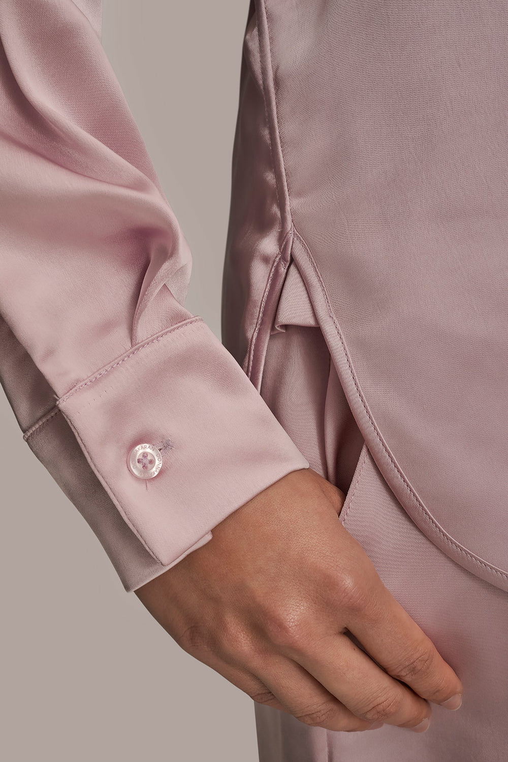 Donna Karan | SATIN SHIRT